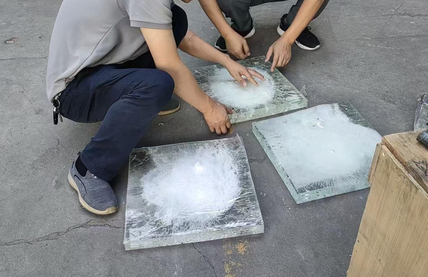 防彈玻璃測試